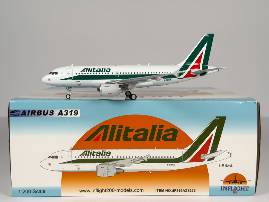 Alitalia Airbus A319 1:200 Inflight200 I-BIMA (IF319AZ1223)