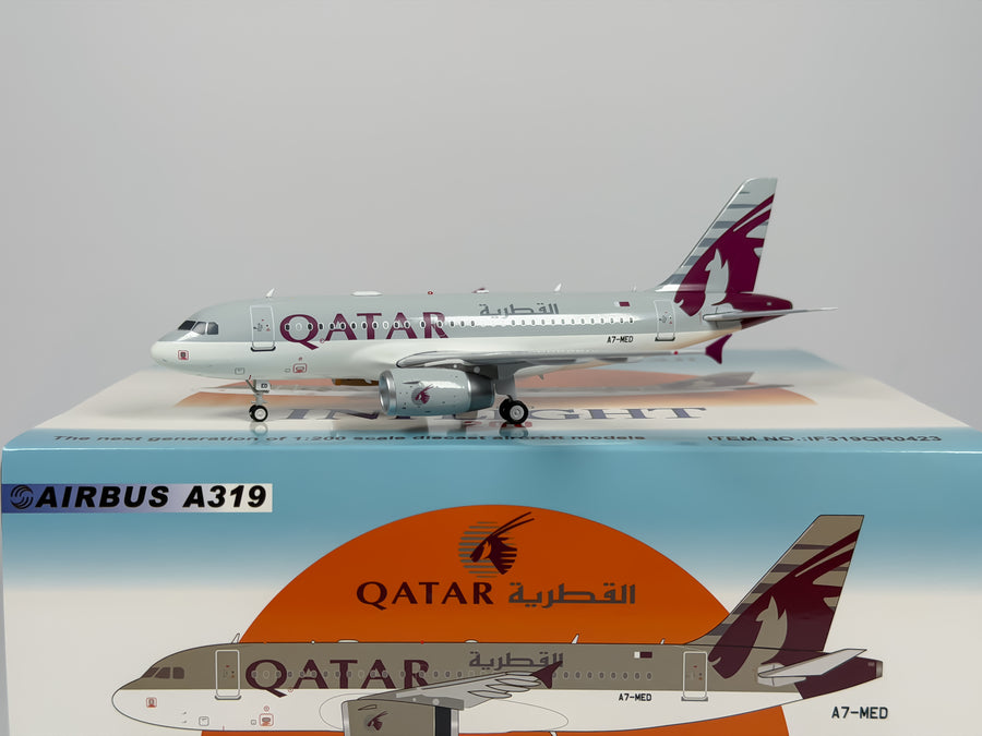 Qatar Airways Airbus A319 1:200 Inflight200 A7-MED (IF319QR0423)