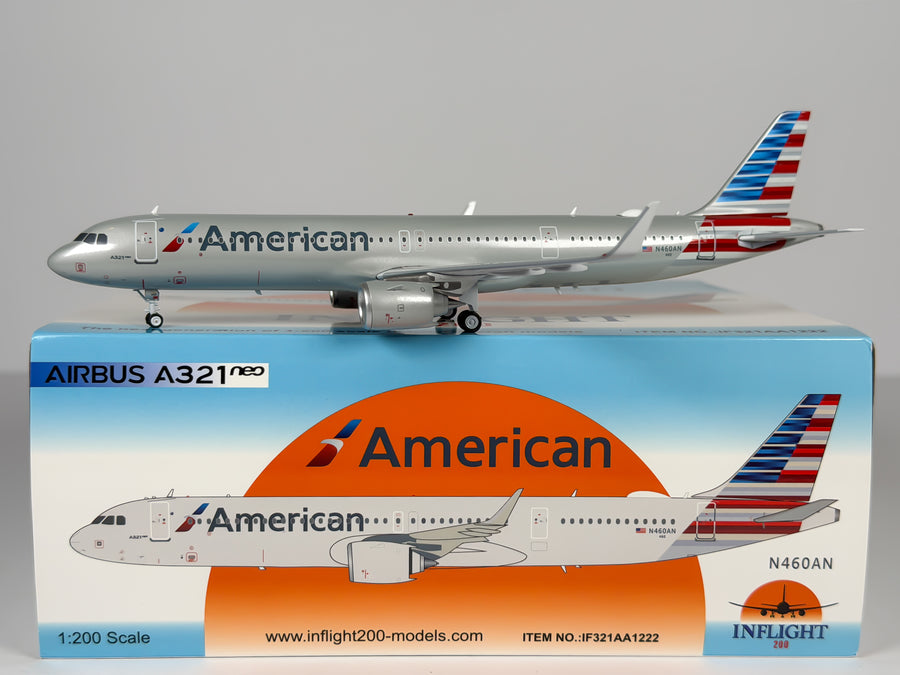 American Airlines Airbus A321neo 1:200 Inflight200 N460AN (IF321AA1222)