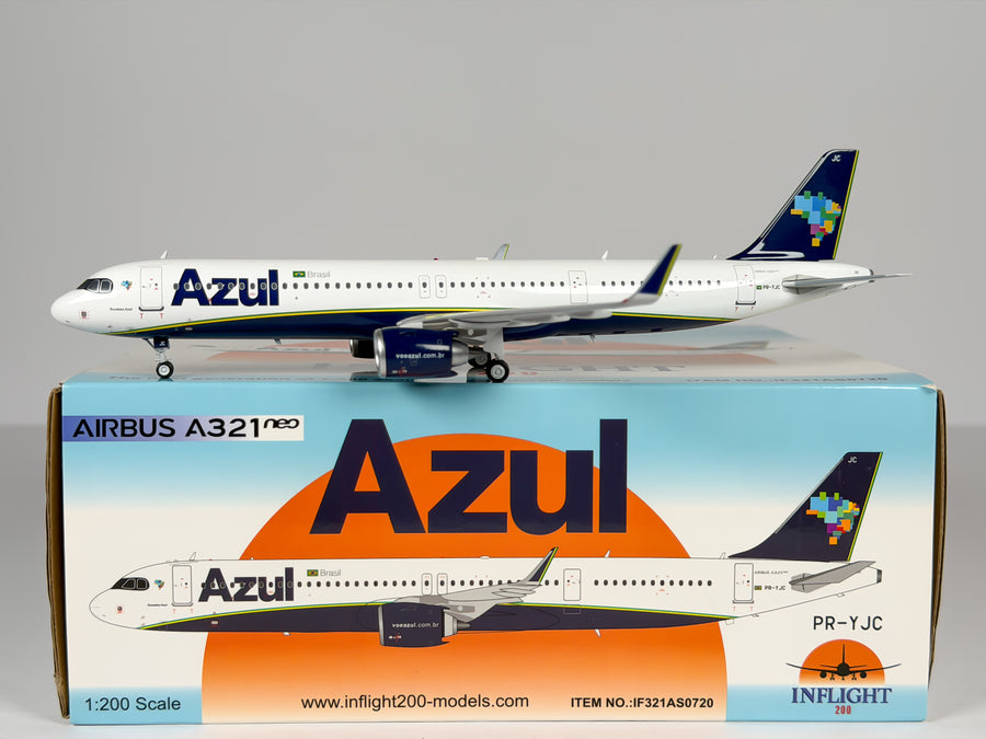 Azul Brazilian Airlines Airbus A321neo 1:200 Inflight200 PR-YJC (IF321AS0720)