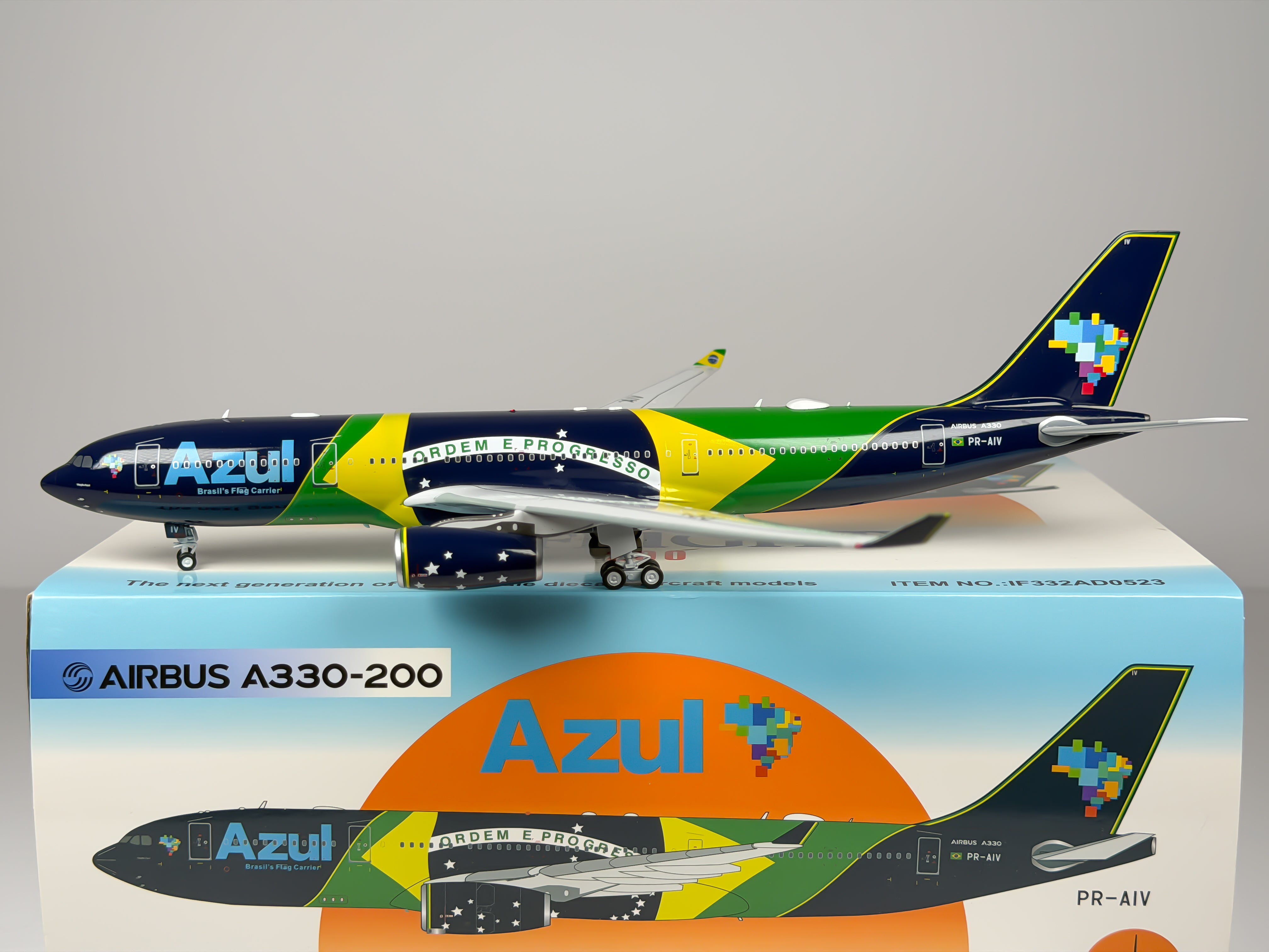 Azul Brazilian Airlines Airbus A330-200 1:200 Inflight200 PR-AIV (IF332AD0523)