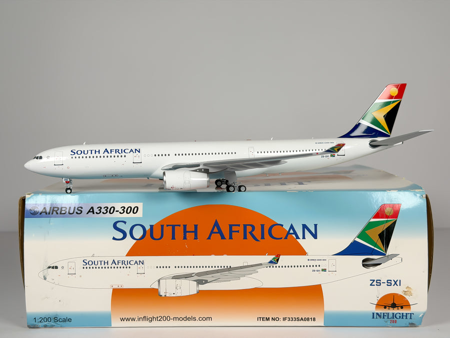 South African Airways Airbus A330-300 1:200 Inflight200 ZS-SXI (IF333SA0818)
