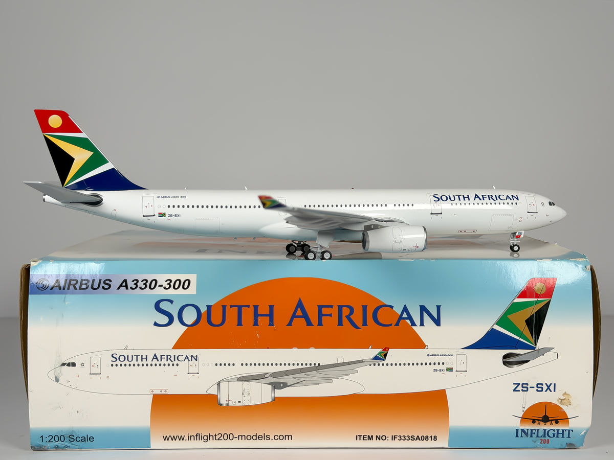 South African Airways Airbus A330-300 1:200 Inflight200 ZS-SXI (IF333SA0818)