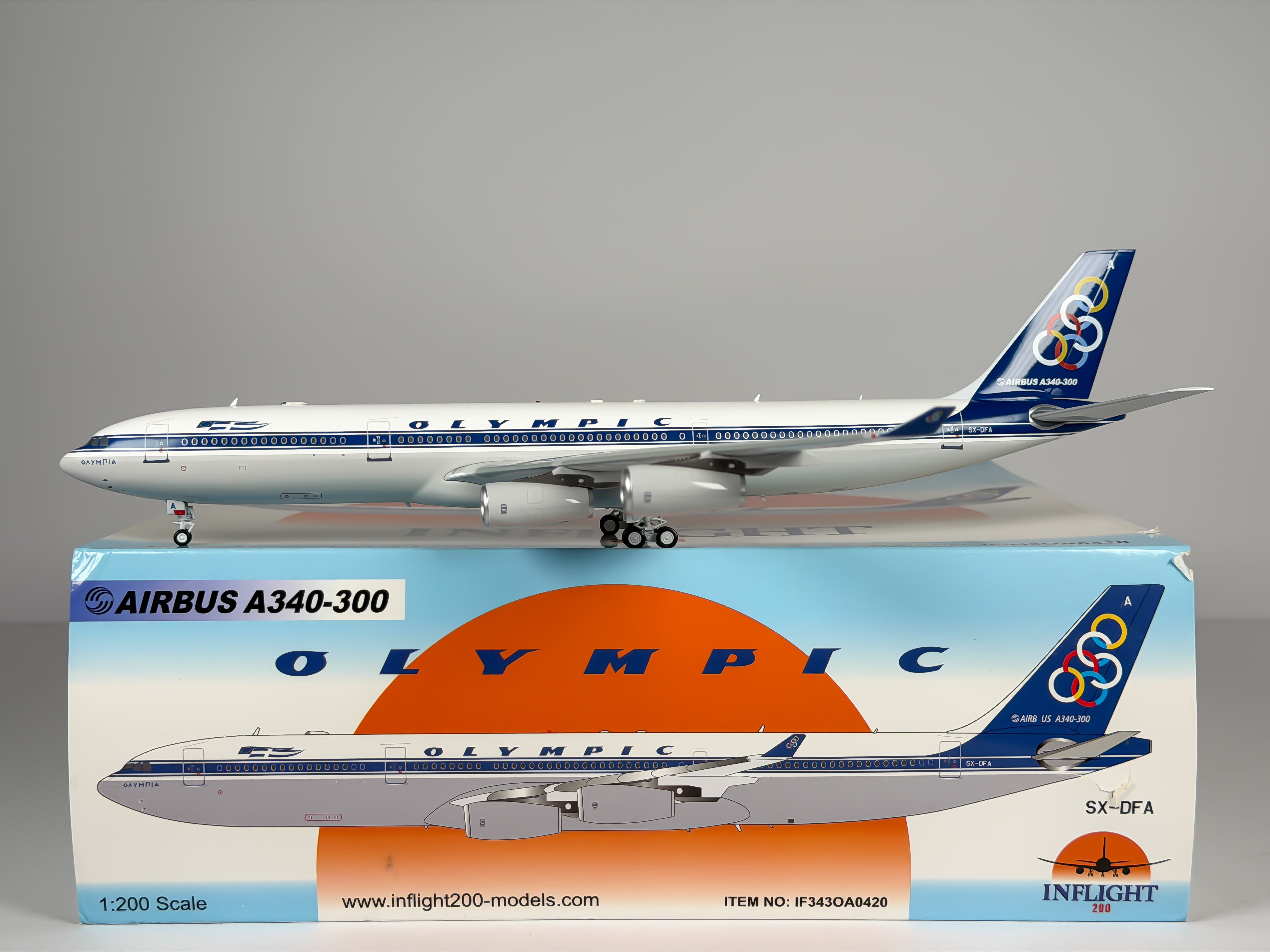 Airbus A340 Diecast Aircraft Models · Northeast Diecast