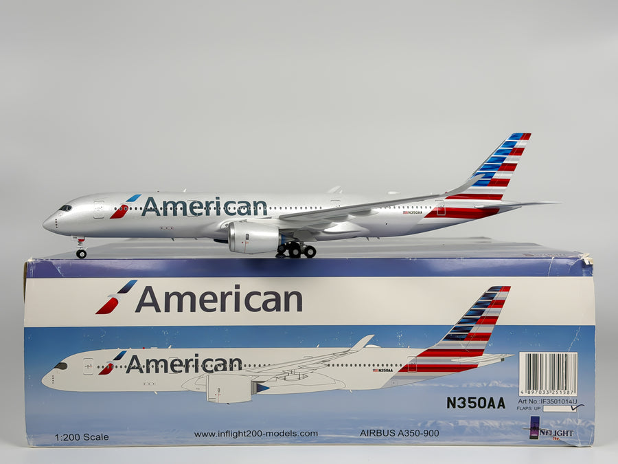American Airlines Airbus A350-900 1:200 InFlight200 N350AA (IF3501014U)