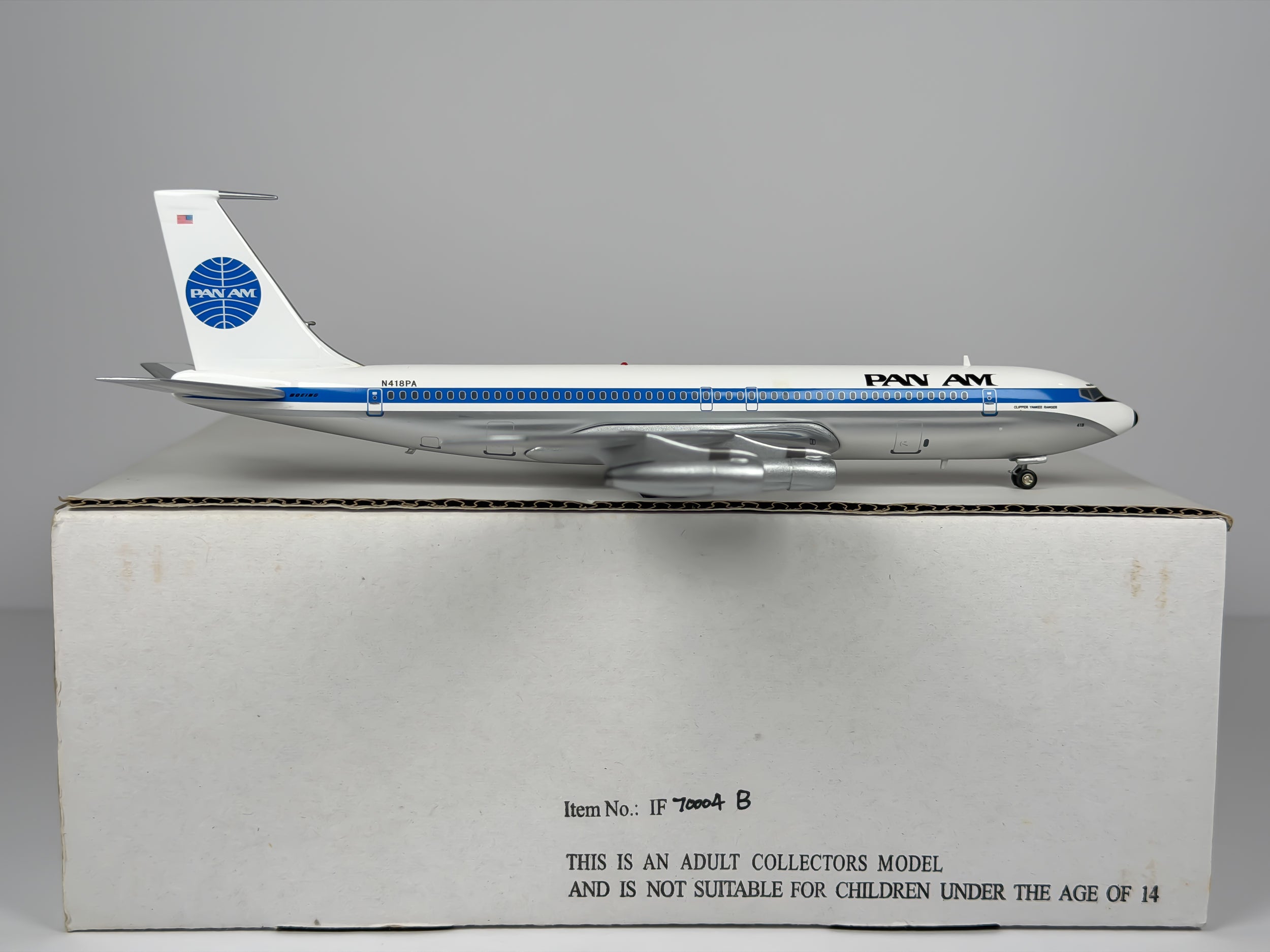 Pan American Boeing 707-300 1:200 Inflight200 N418PA (IF70004B)