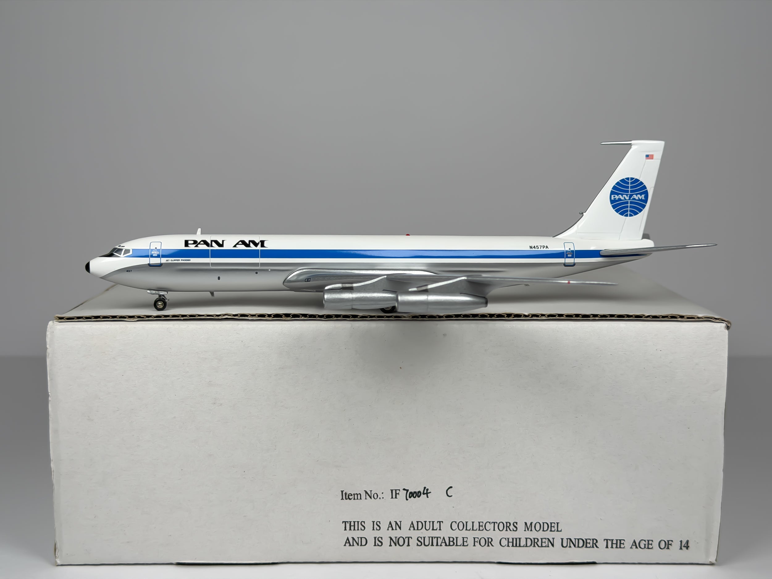 Pan American Boeing 707-300 1:200 Inflight200 N457PA (IF70004C)