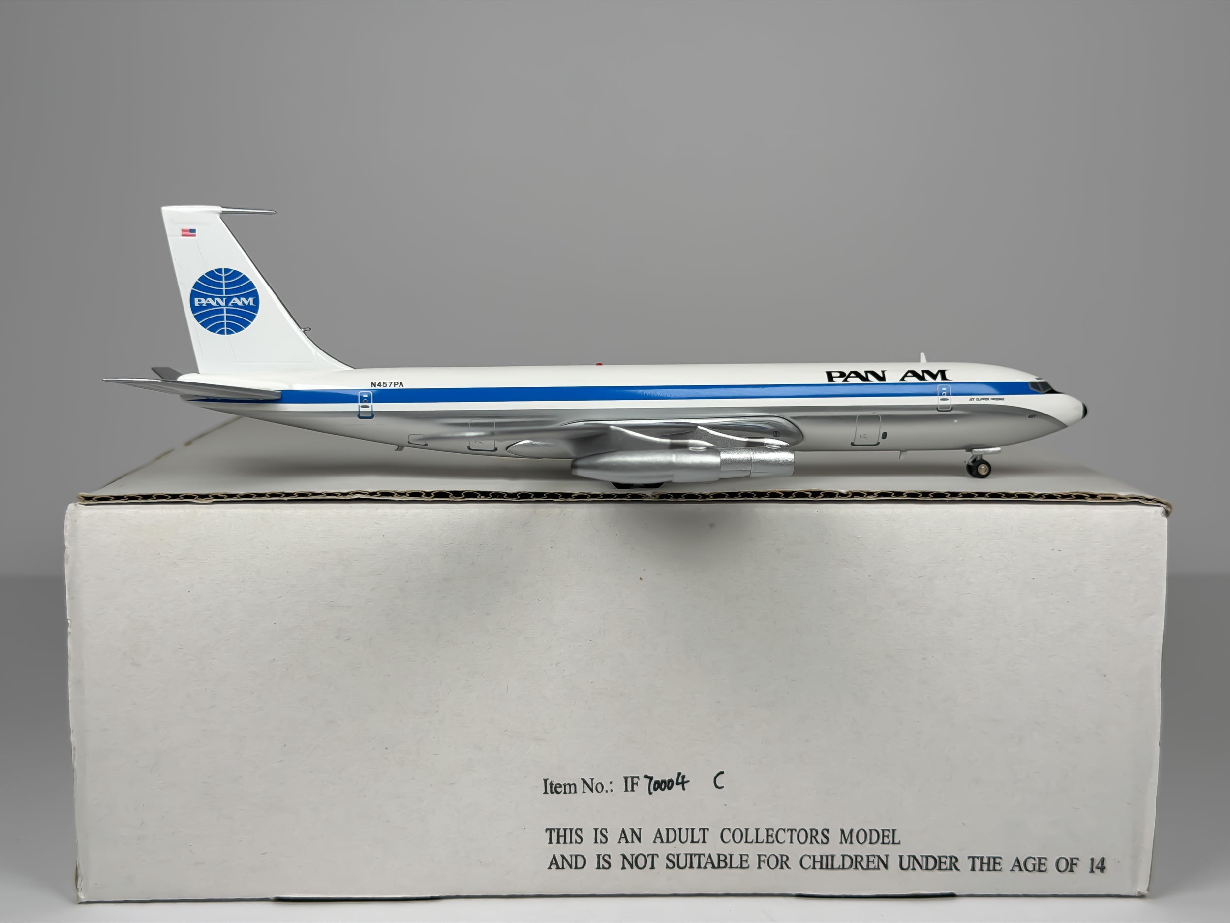Pan American Boeing 707-300 1:200 Inflight200 N457PA (IF70004C)