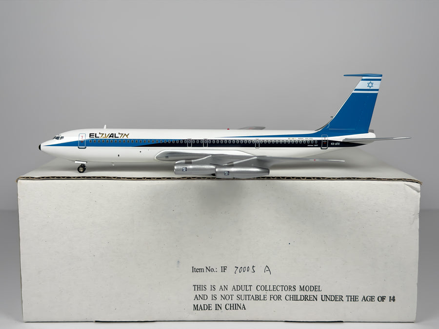 El Al Israel Airlines Boeing 707-300 1:200 Inflight200 4X-ATX (IF70005A)