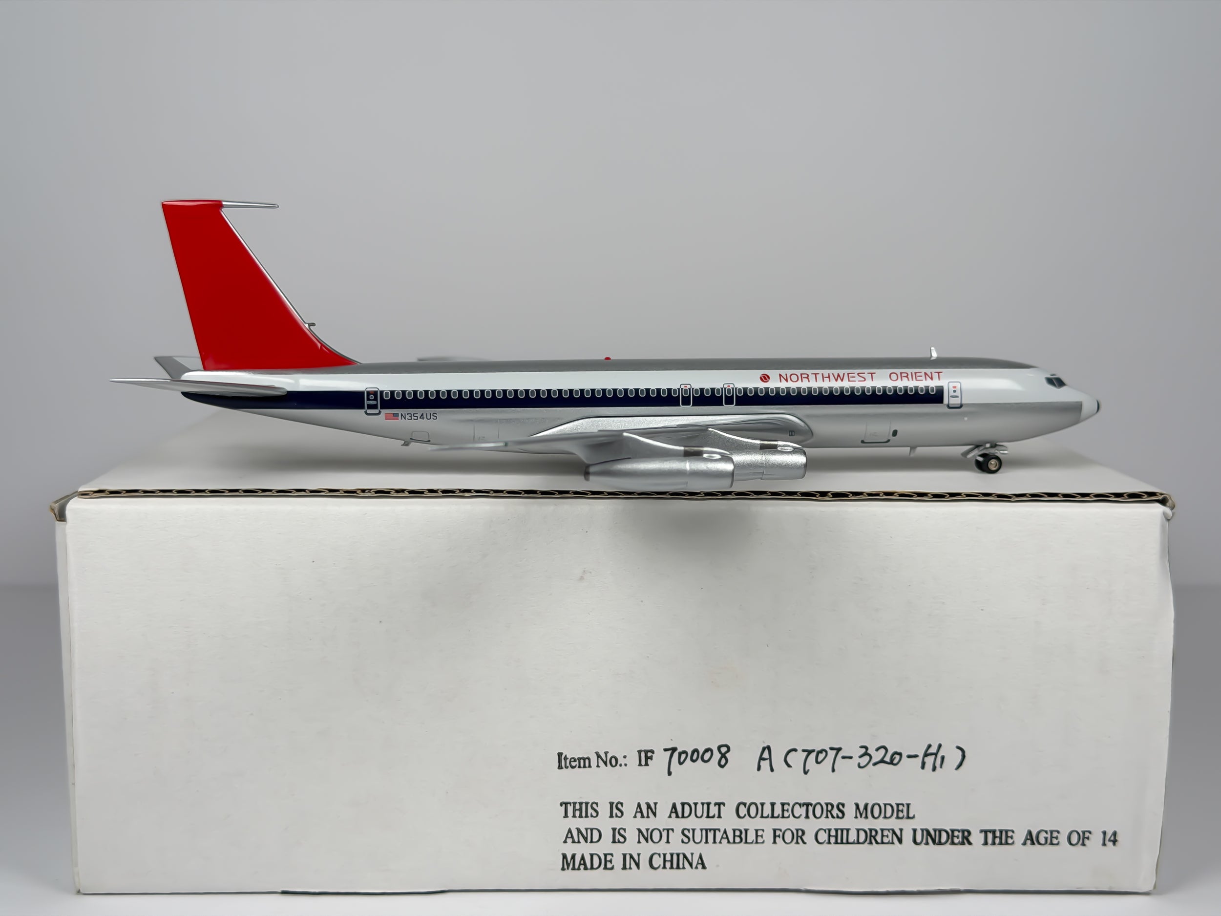 Northwest Orient Boeing 707-300 1:200 Inflight200 N354US (IF70008A)