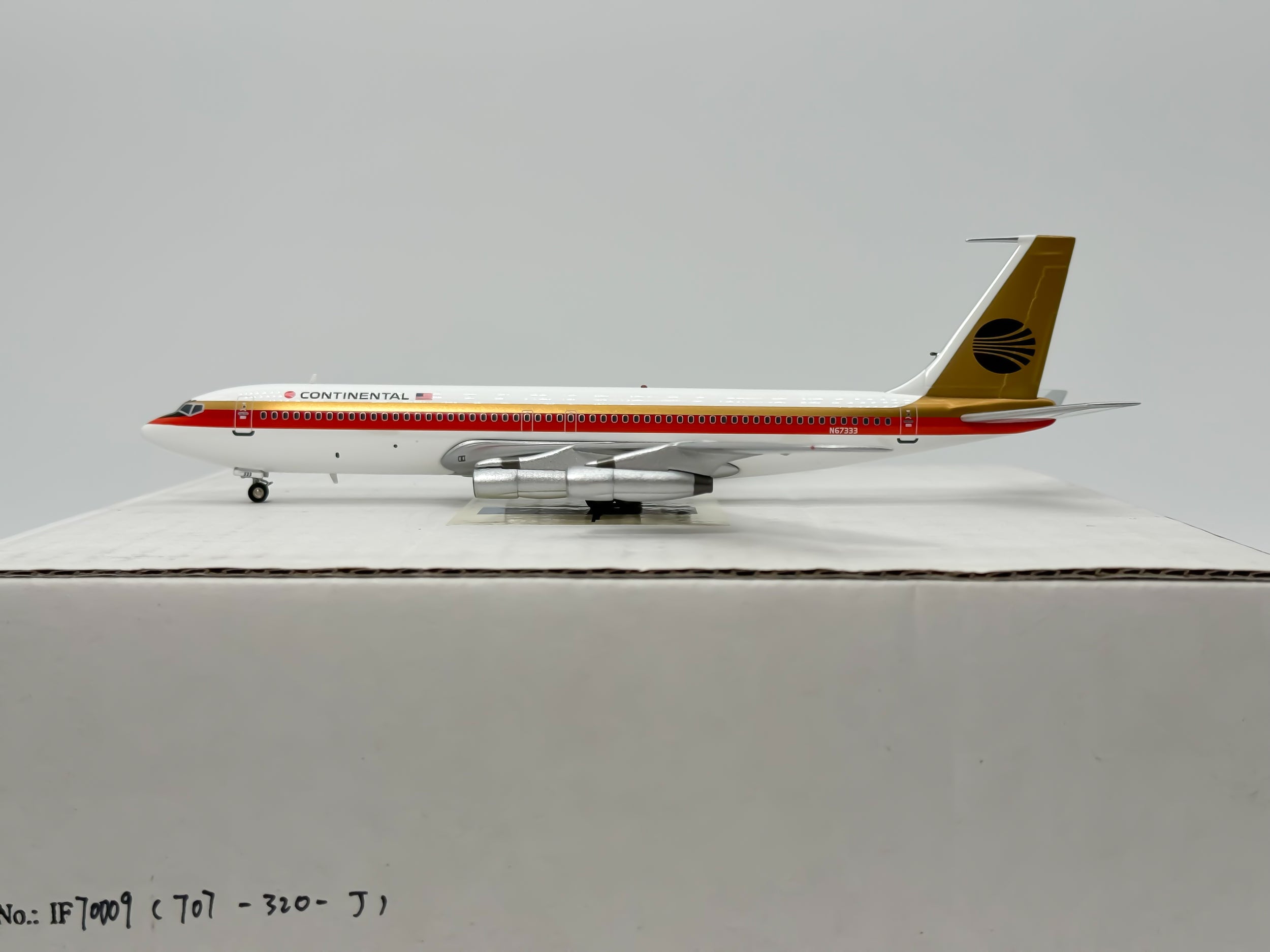 Continental Airlines Boeing 707-300 1:200 Inflight200 N67333 (IF70009)