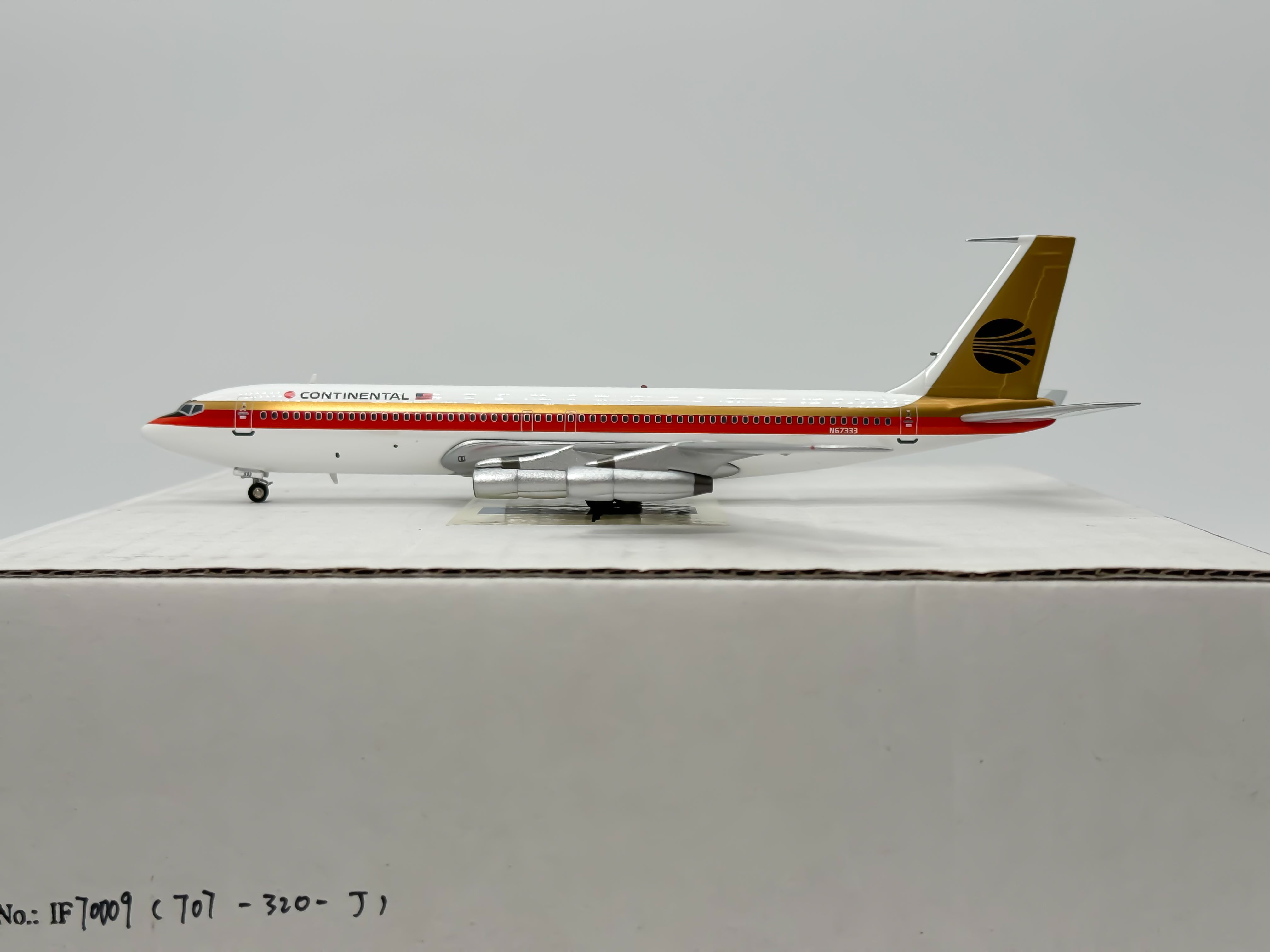Continental Airlines Boeing 707-300 1:200 Inflight200 N67333 (IF70009)
