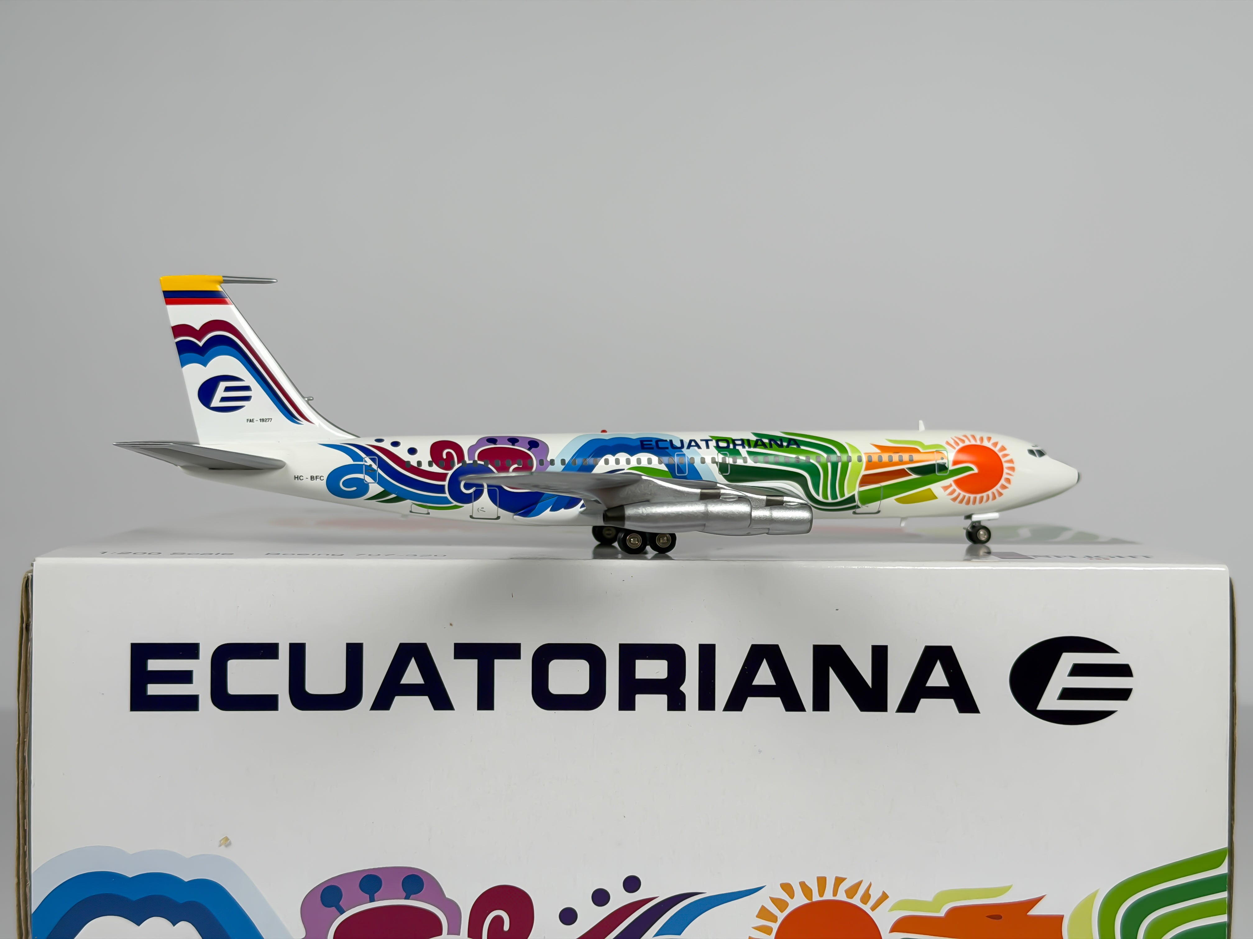 Ecuatoriana Boeing 707-300 1:200 Inflight200 HC-BFC (IF70014)