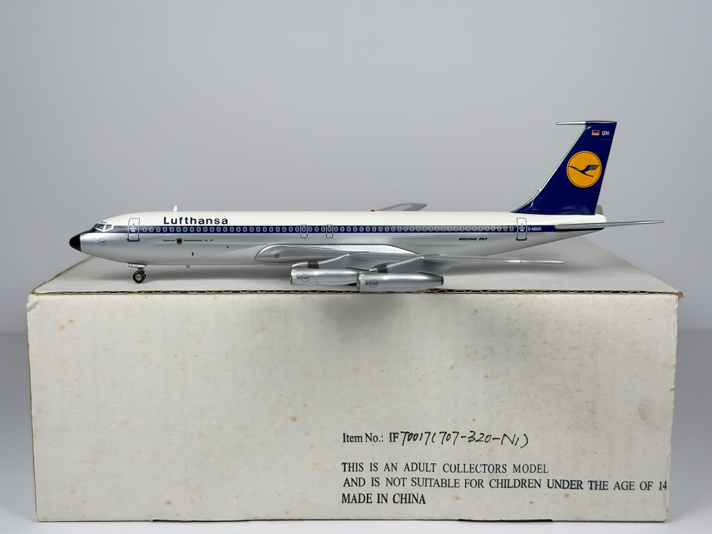 Lufthansa Boeing 707-300 1:200 Inflight200 D-ABUH (IF70017)