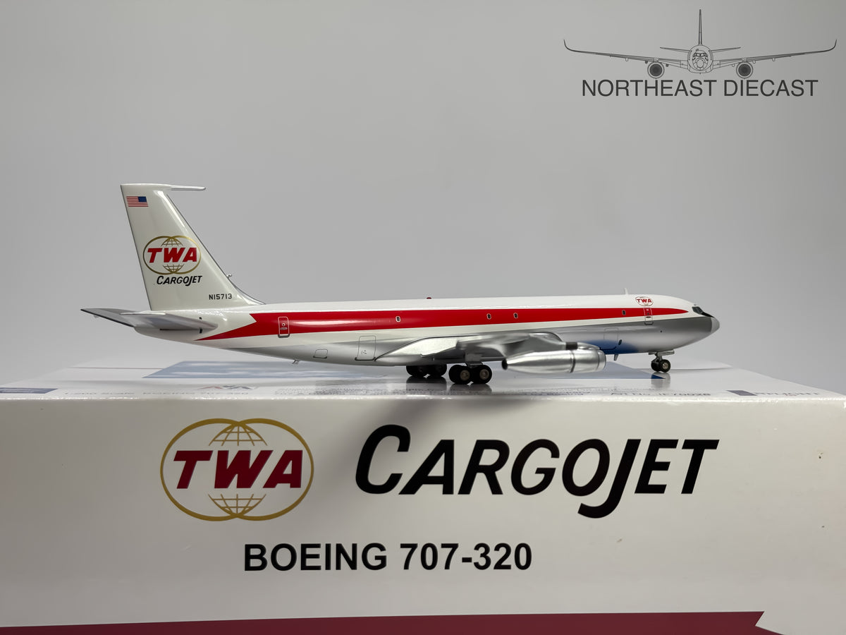 TWA Trans World Airlines Boeing 707-320 1:200 Inflight200 N15713 (IF70028)