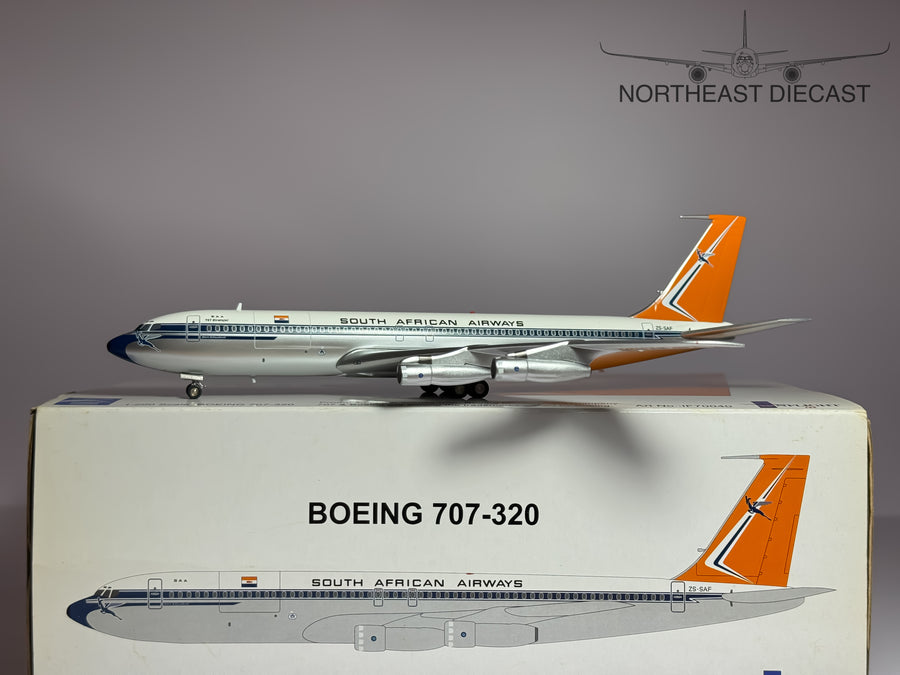 South African Boeing 707-320C 1:200 Inflight200 ZS-SAF (IF70040)