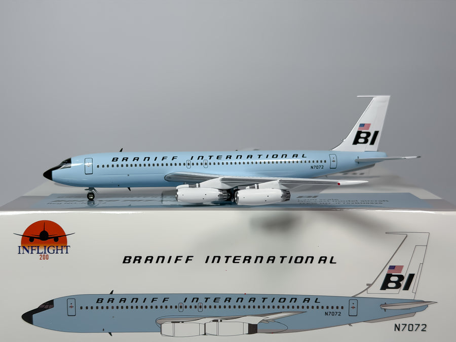Braniff International Boeing 707-200 1:200 Inflight200 N7072 (IF702BN0825)
