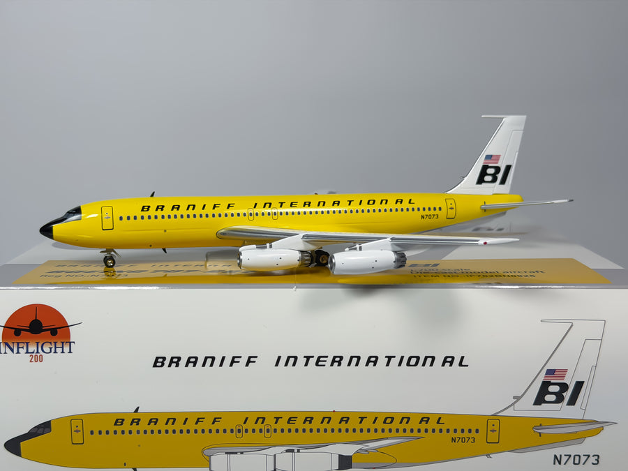 Braniff International Boeing 707-200 1:200 Inflight200 N7073 (IF702BN0925)