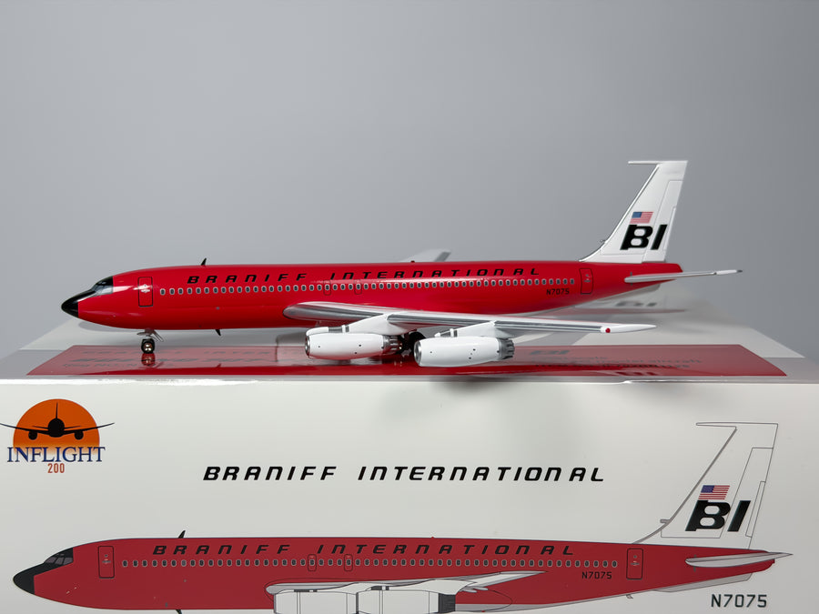 Braniff International Boeing 707-200 1:200 Inflight200 N7075 (IF702BN1125)