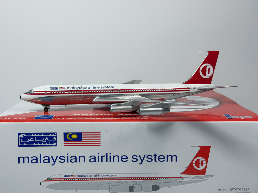 Malaysia Airline System (MAS) Boeing 707-300 1:200 Inflight200 9M-ATR (IF7070413BP)