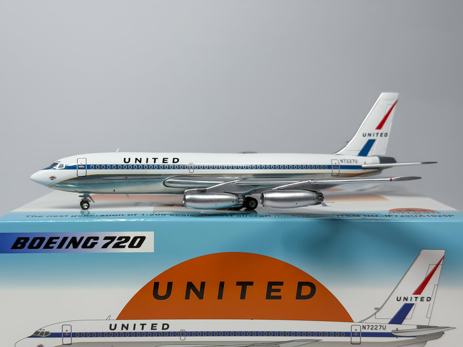 United Airlines Boeing 720 1:200 Inflight200 N7227U (IF720UA1025P)