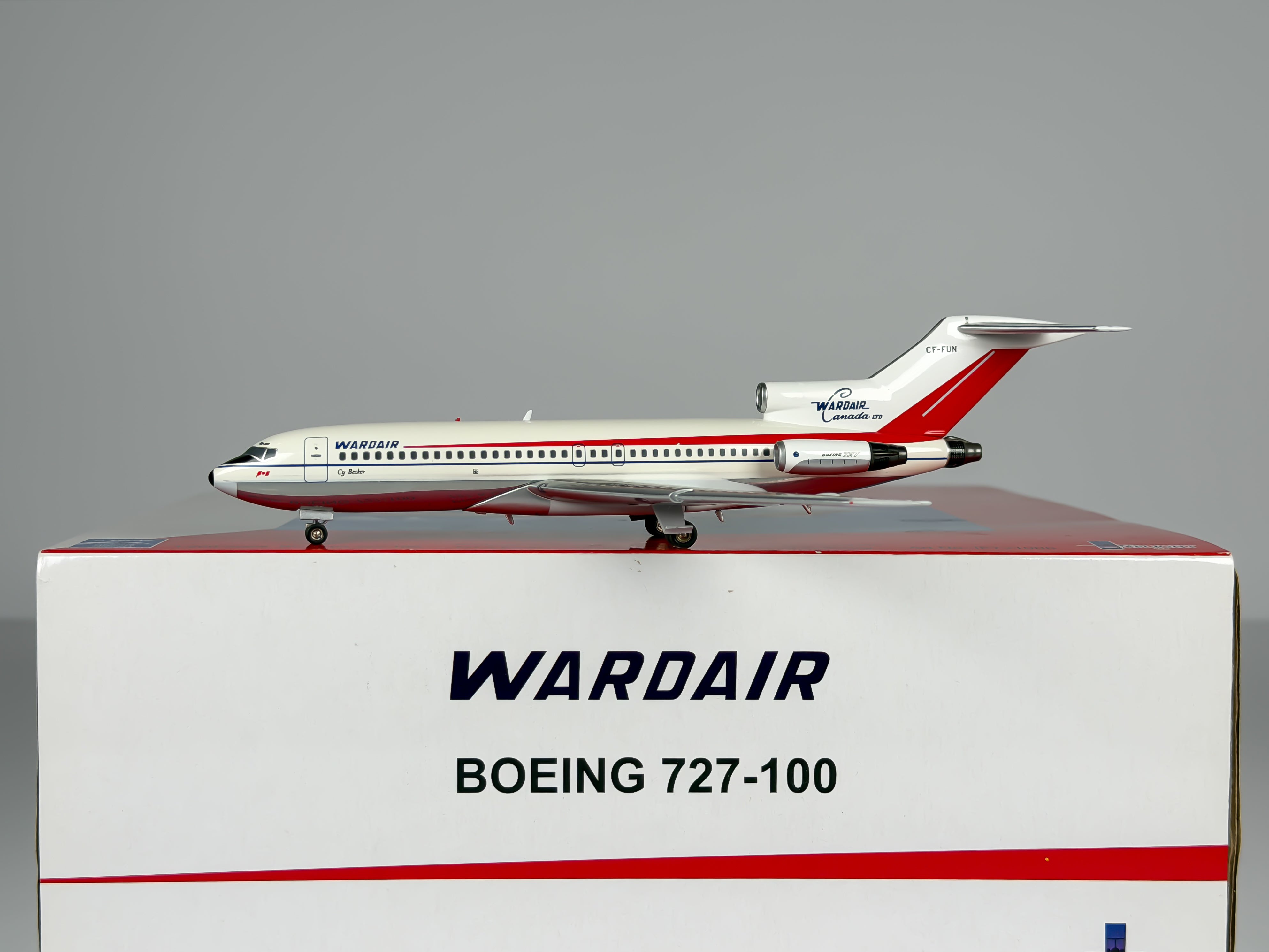 Wardair Canada Boeing 727-100 1:200 Inflight200 CF-FUN (IF721006)