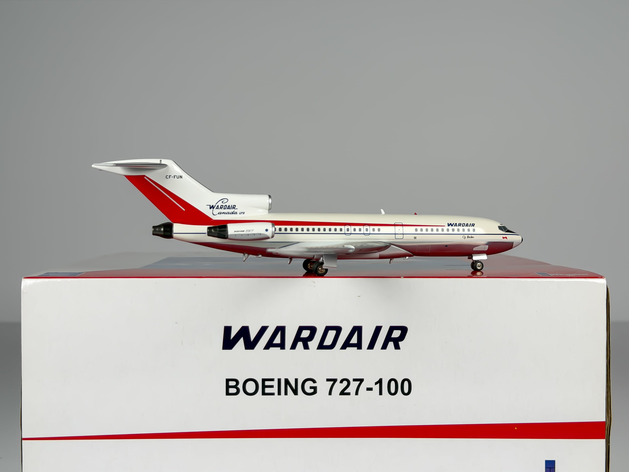 Wardair Canada Boeing 727-100 1:200 Inflight200 CF-FUN (IF721006)