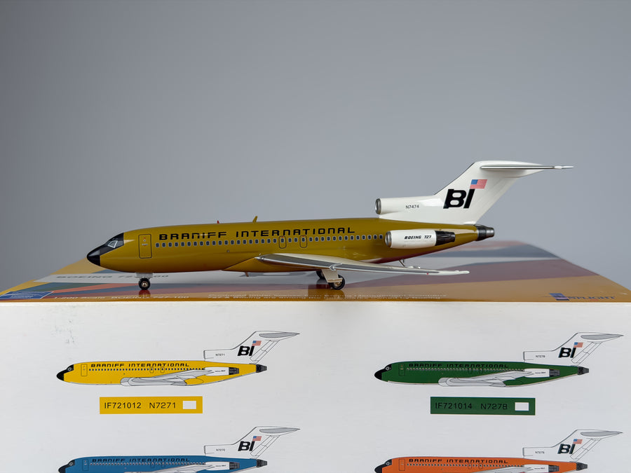 Braniff International Boeing 727-100 1:200 Inflight200 N7474 (IF721018)