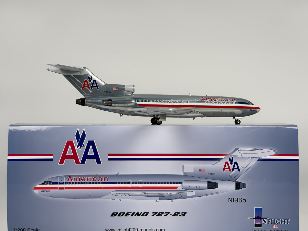 American Airlines Boeing 727-100 1:200 InFlight200 N1965 (IF7210315P)