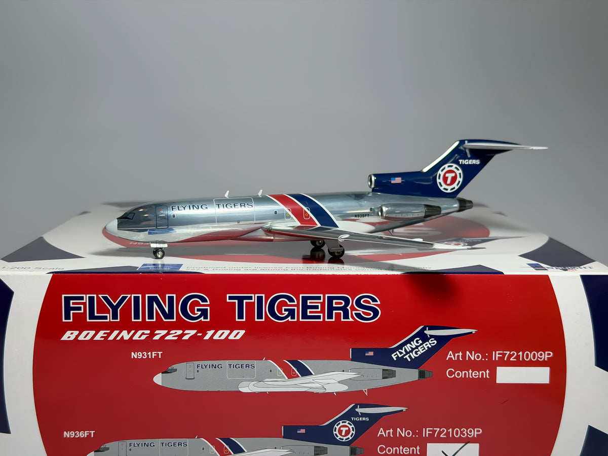 Flying Tigers Boeing 727-100 1:200 InFlight200 N936FT (IF721039P)