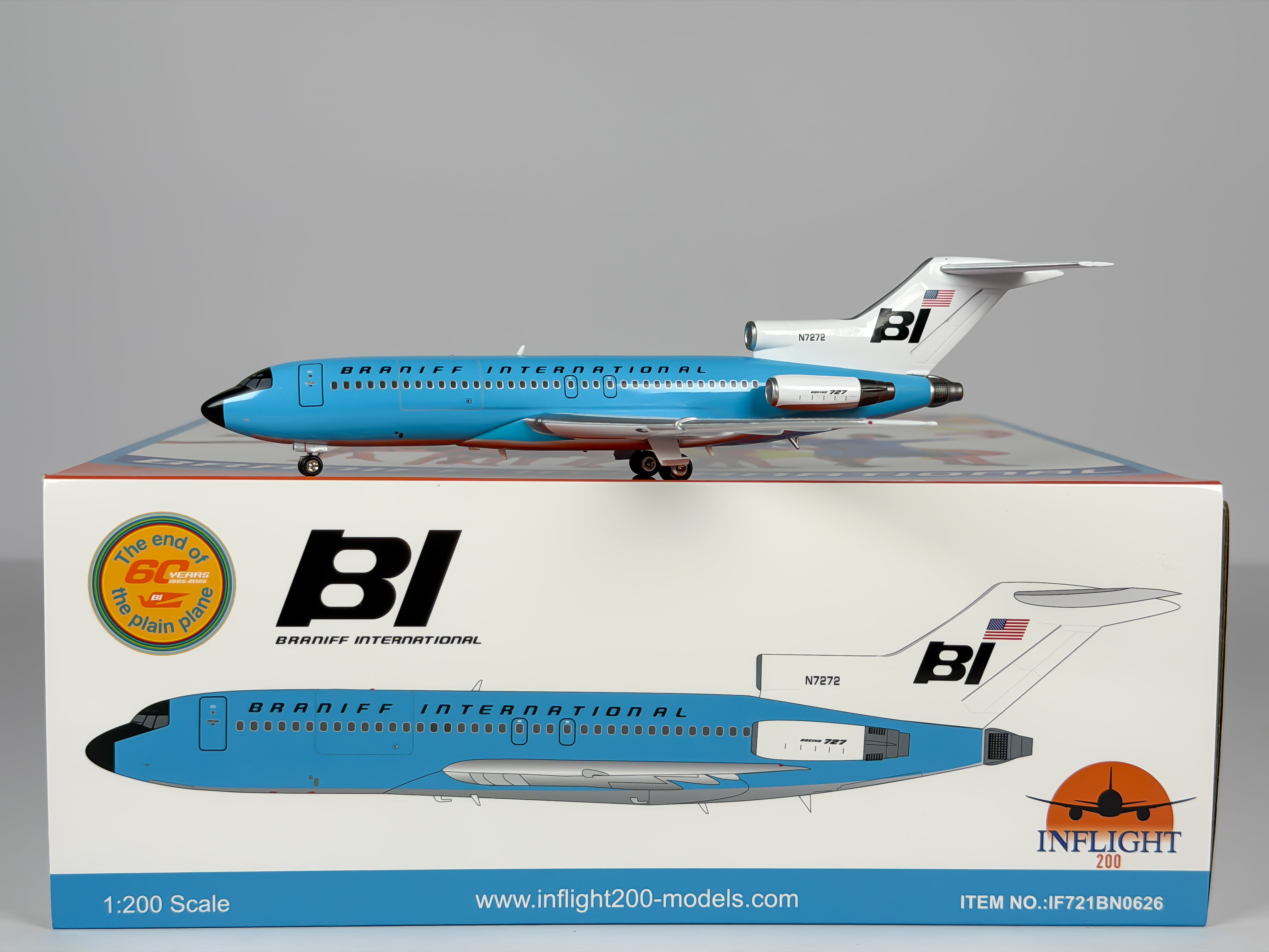 Boeing 727 Diecast Aircraft Models · Northeast Diecast