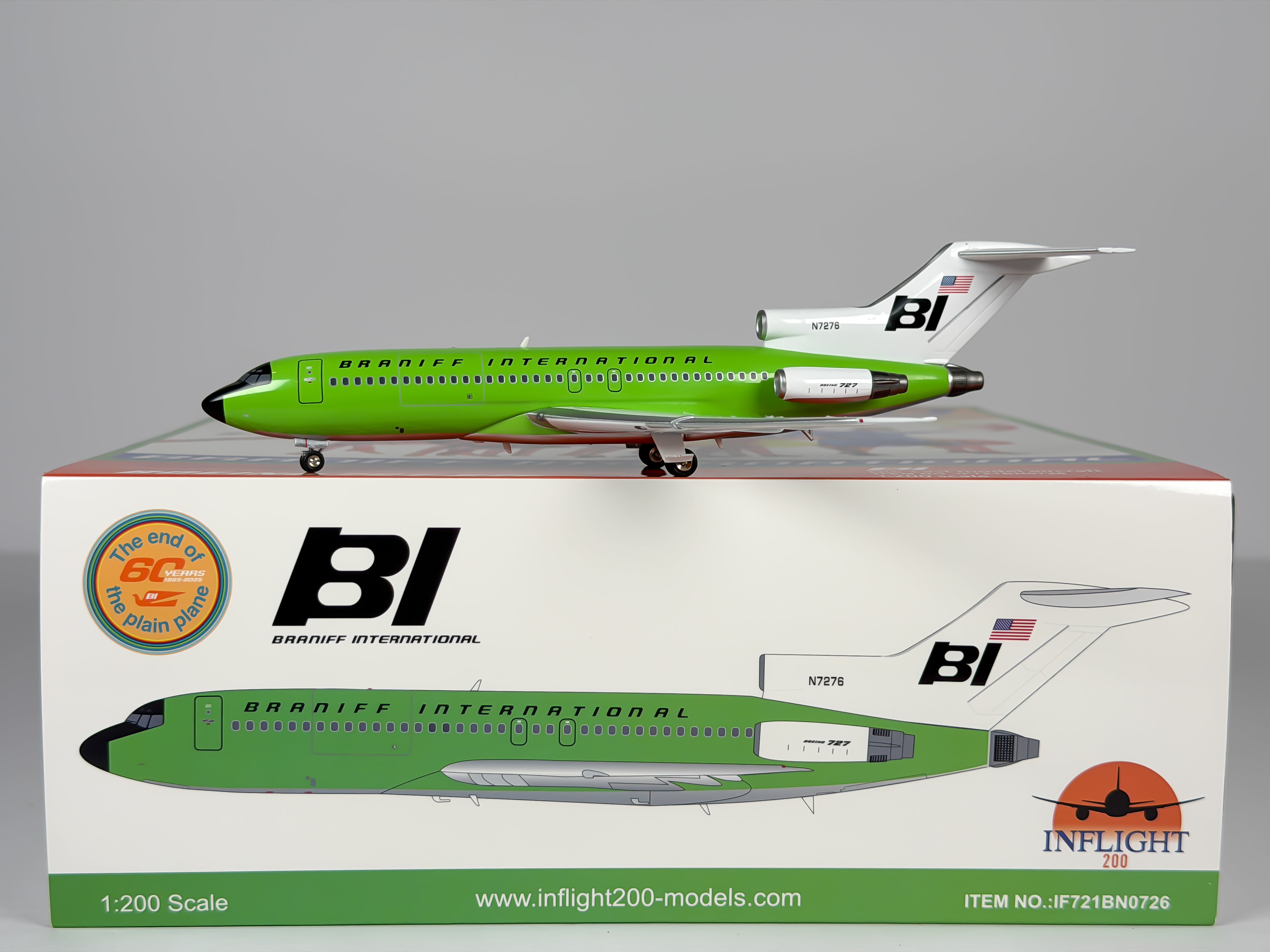 Boeing 727 Diecast Aircraft Models · Northeast Diecast