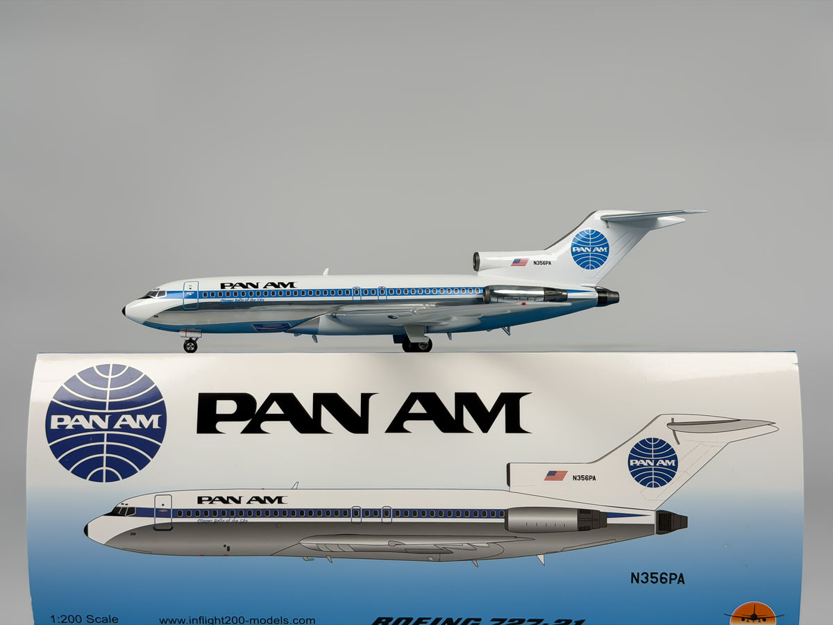 Pan American Boeing 727-100 1:200 InFlight200 N356PA (IF721PA01)