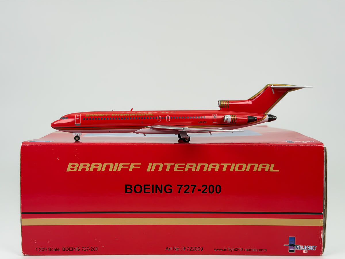 Braniff International Boeing 727-200 1:200 InFlight200 N8855E (IF722009)