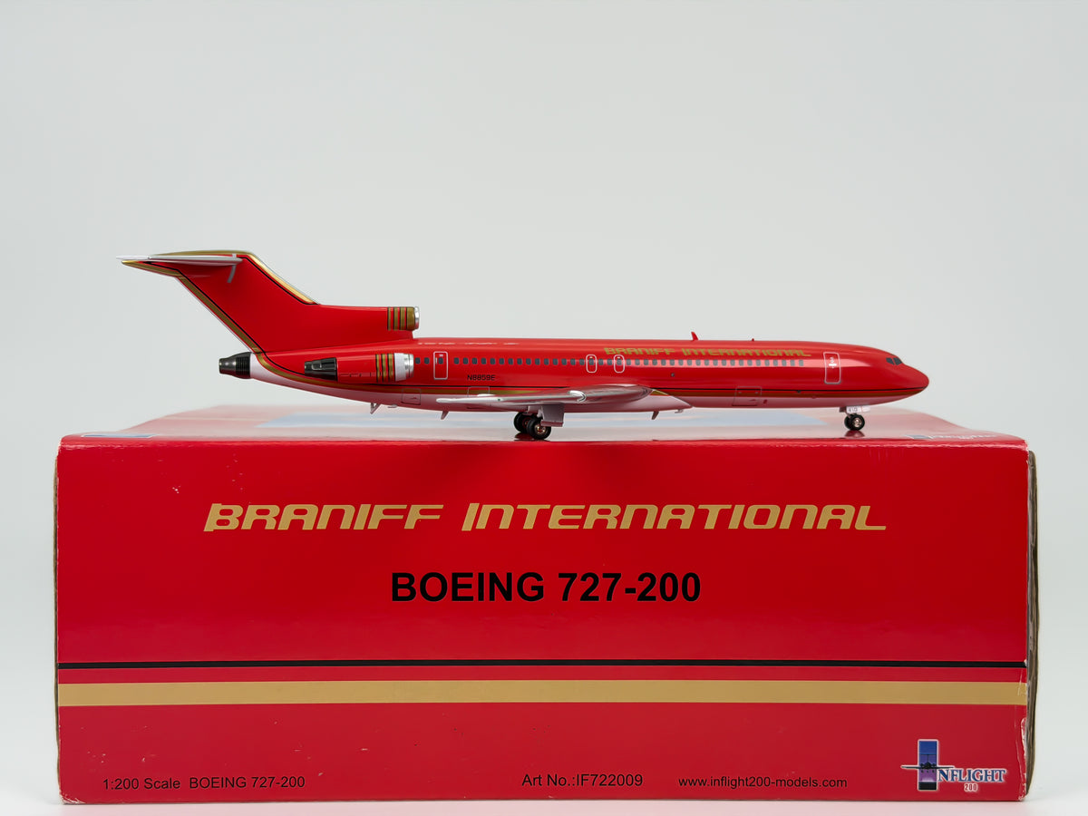 Braniff International Boeing 727-200 1:200 InFlight200 N8855E (IF722009)