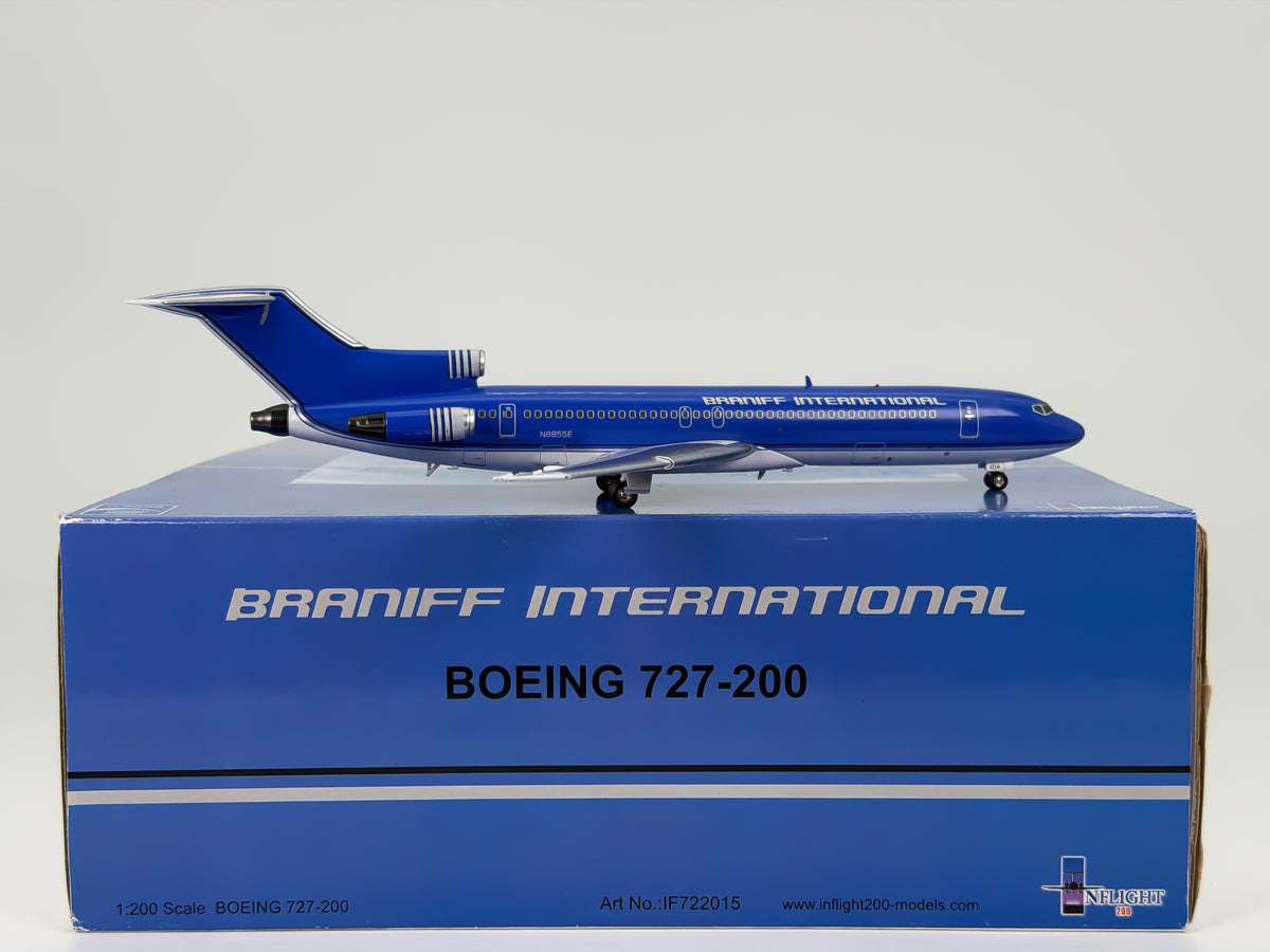 Braniff International Boeing 727-200 1:200 InFlight200 N8855E (IF722015)