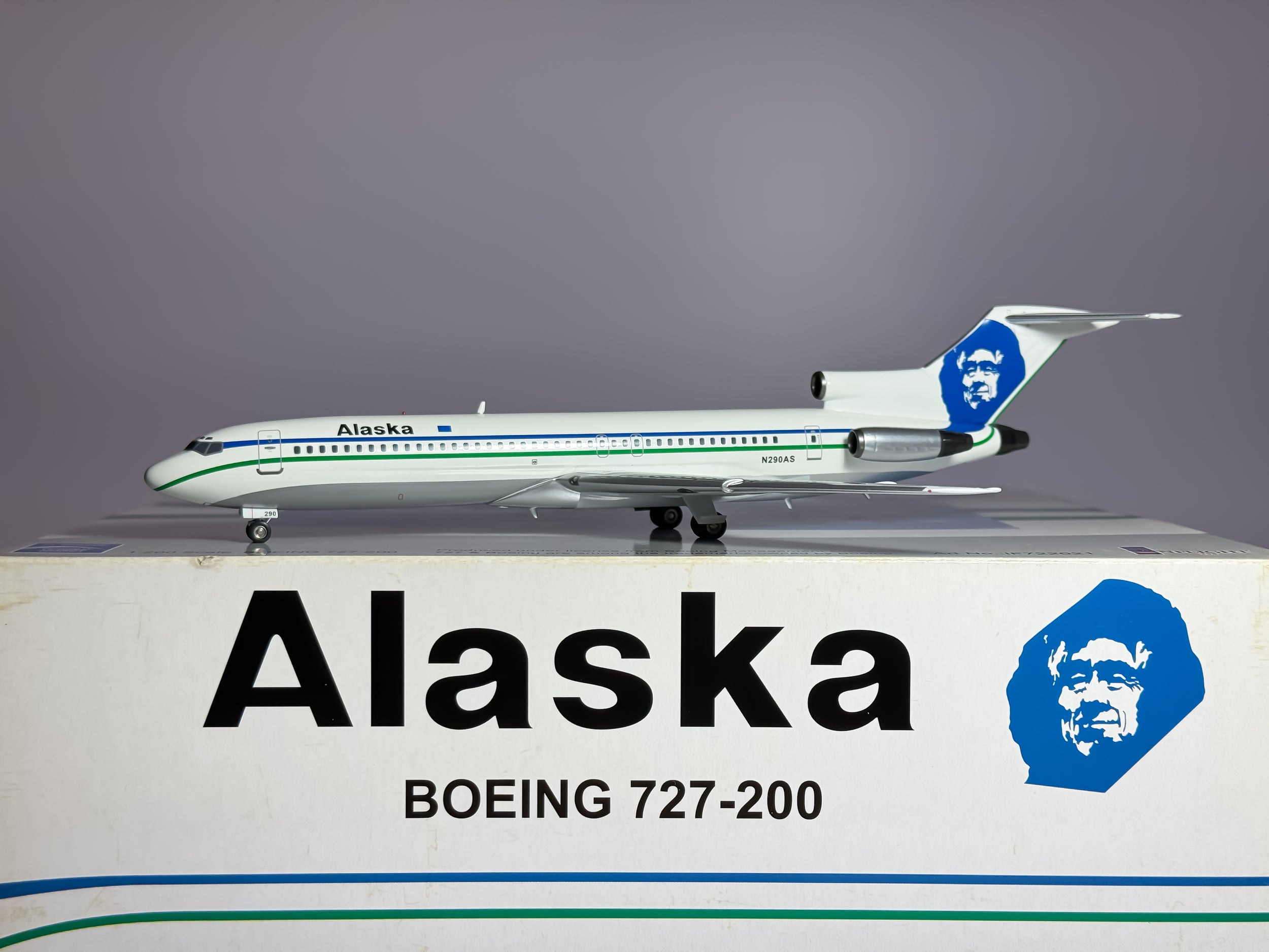 Alaska Airlines Boeing 727-200 1:200 Inflight200 N290AS (IF722021)