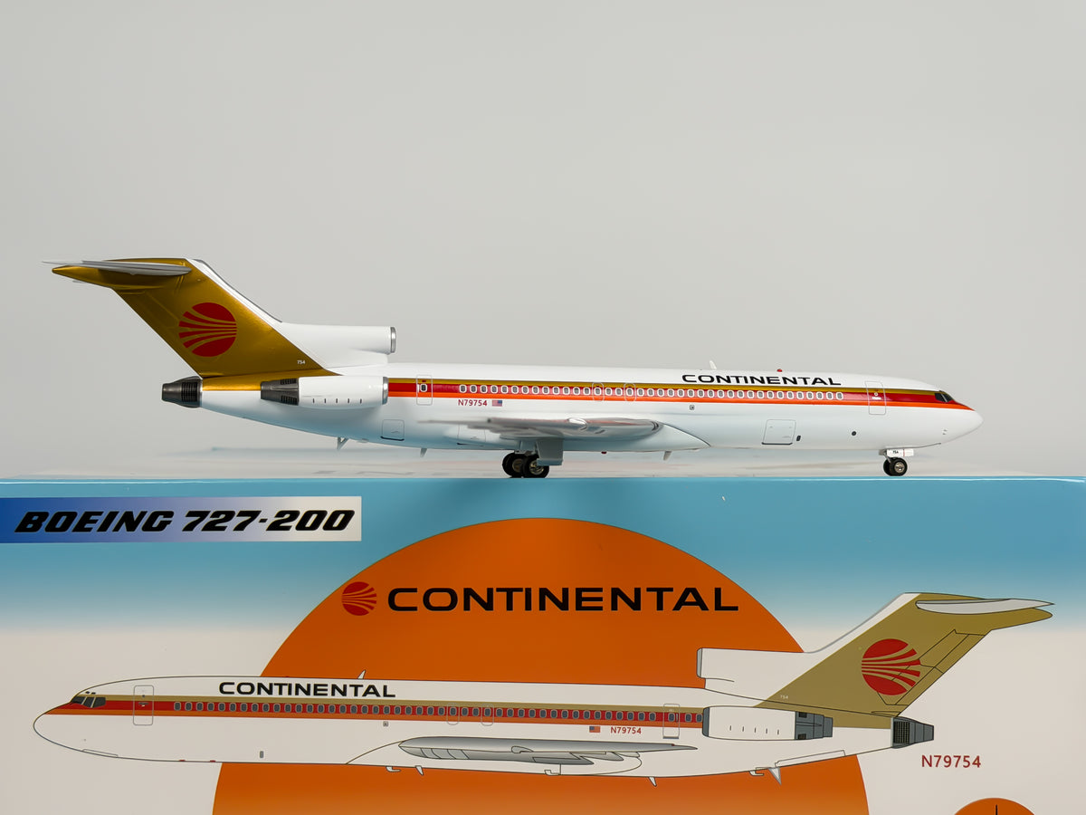 Continental Airlines Boeing 727-200 1:200 Inflight200 N79754 (IF722CO0223A)