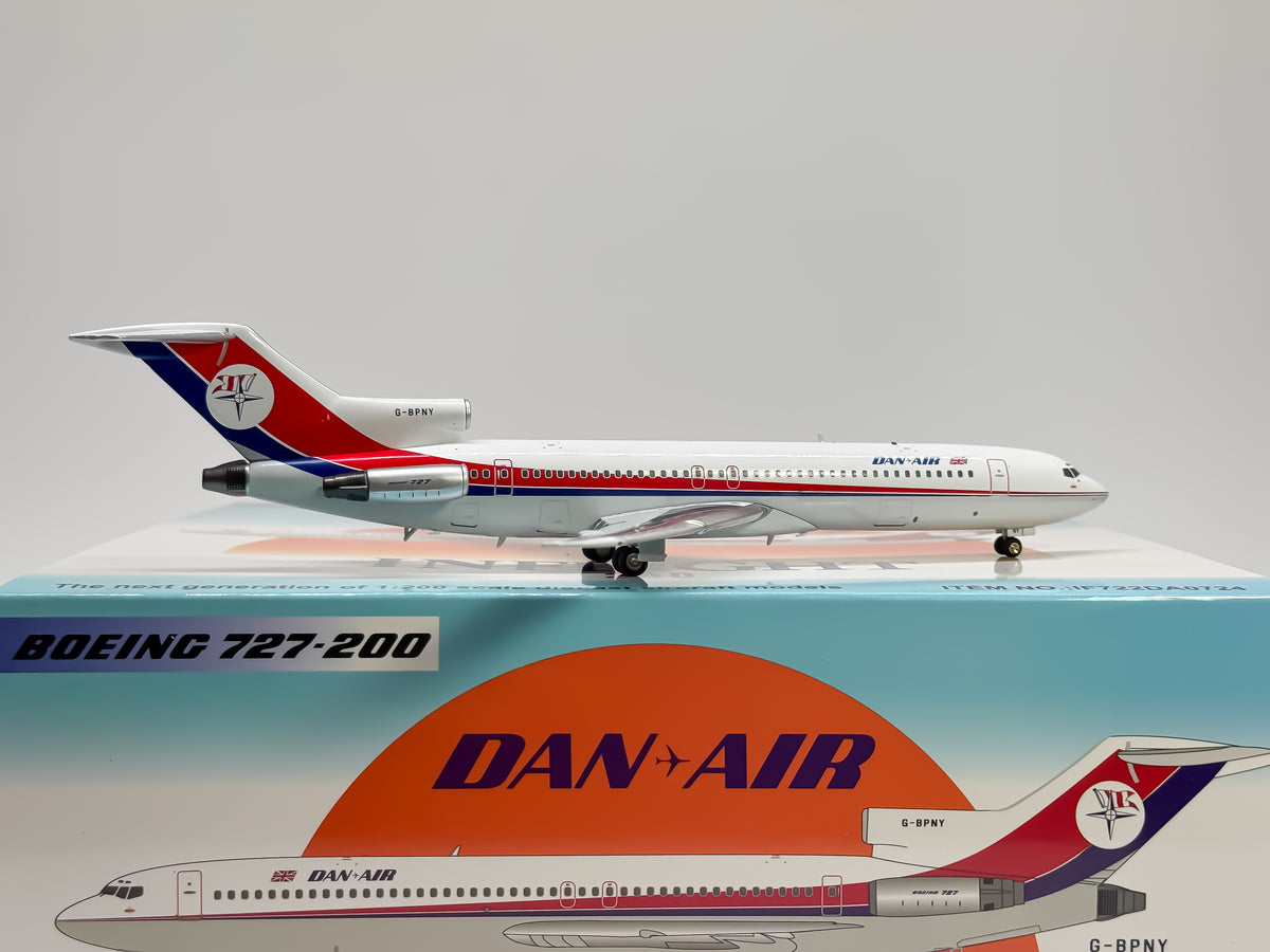 Dan-Air Boeing 727-200 1:200 Inflight200 G-BPNY (IF722DA0724)