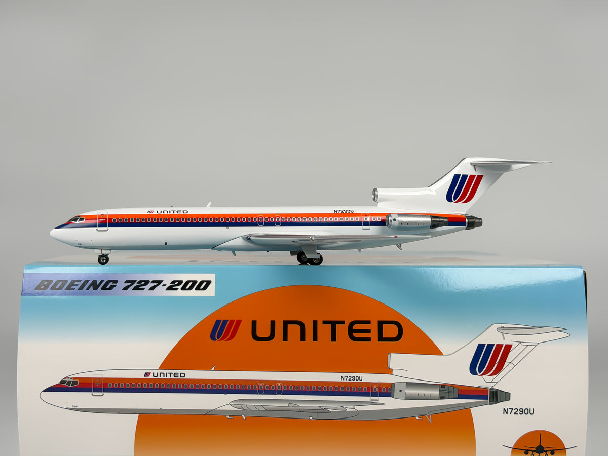 United Airlines Boeing 727-200 1:200 InFlight200 N7290U (IF722UA0223)