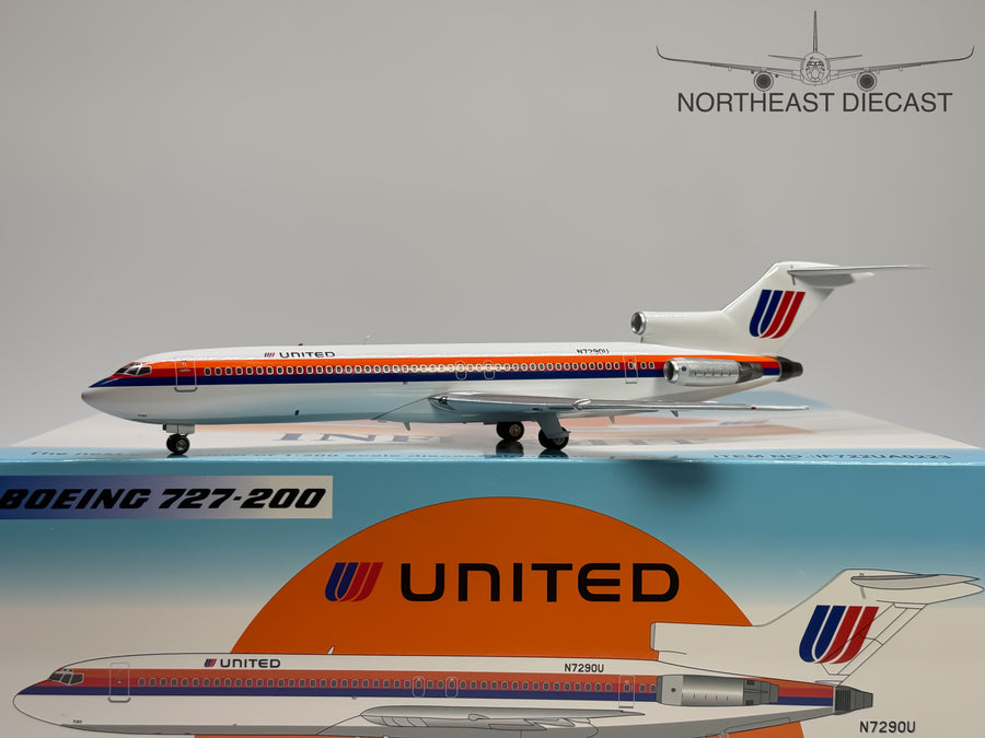 United Airlines Boeing 727-200 1:200 Inflight200 N7290U (IF722UA0223)