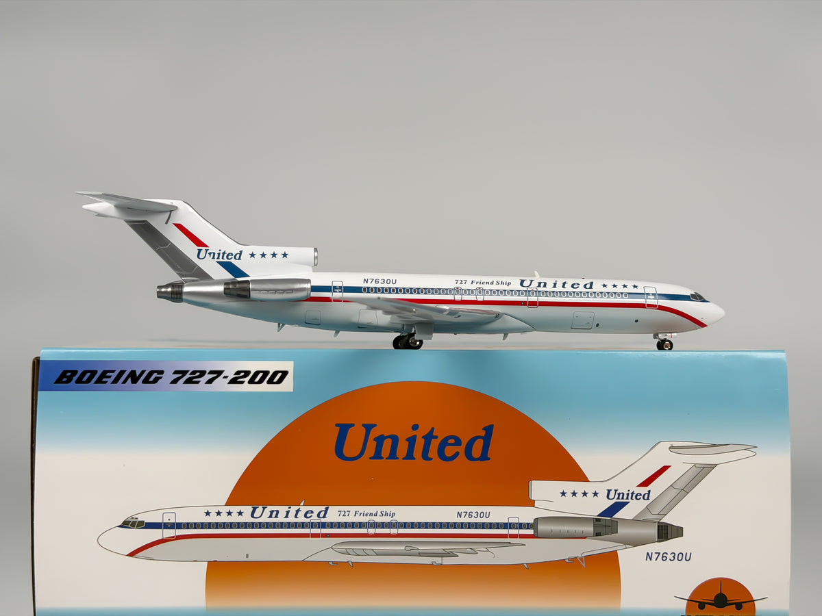 United Airlines Boeing 727-200 1:200 InFlight200 N7630U (IF722UA0426)
