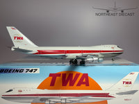 TWA Trans World Airlines Boeing 747-100 1:200 Inflight200 N93117 (IF731TW1222P)