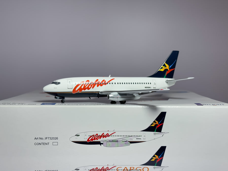Aloha Airlines Boeing 737-200 1:200 Inflight200 N808AL (IF732026)
