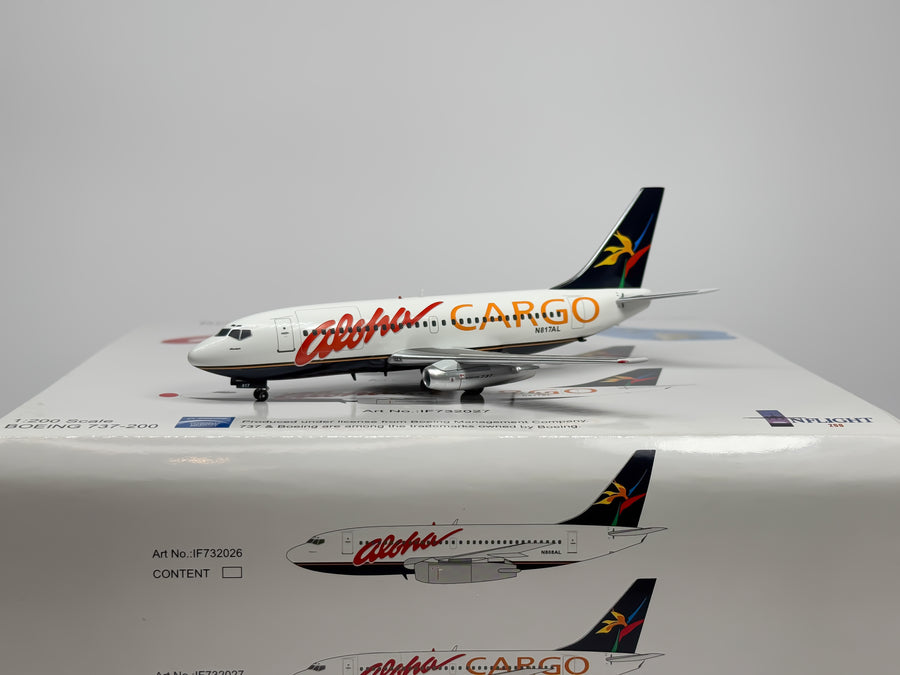 Aloha Air Cargo Boeing 737-200C 1:200 Inflight200 N817AL (IF732027)