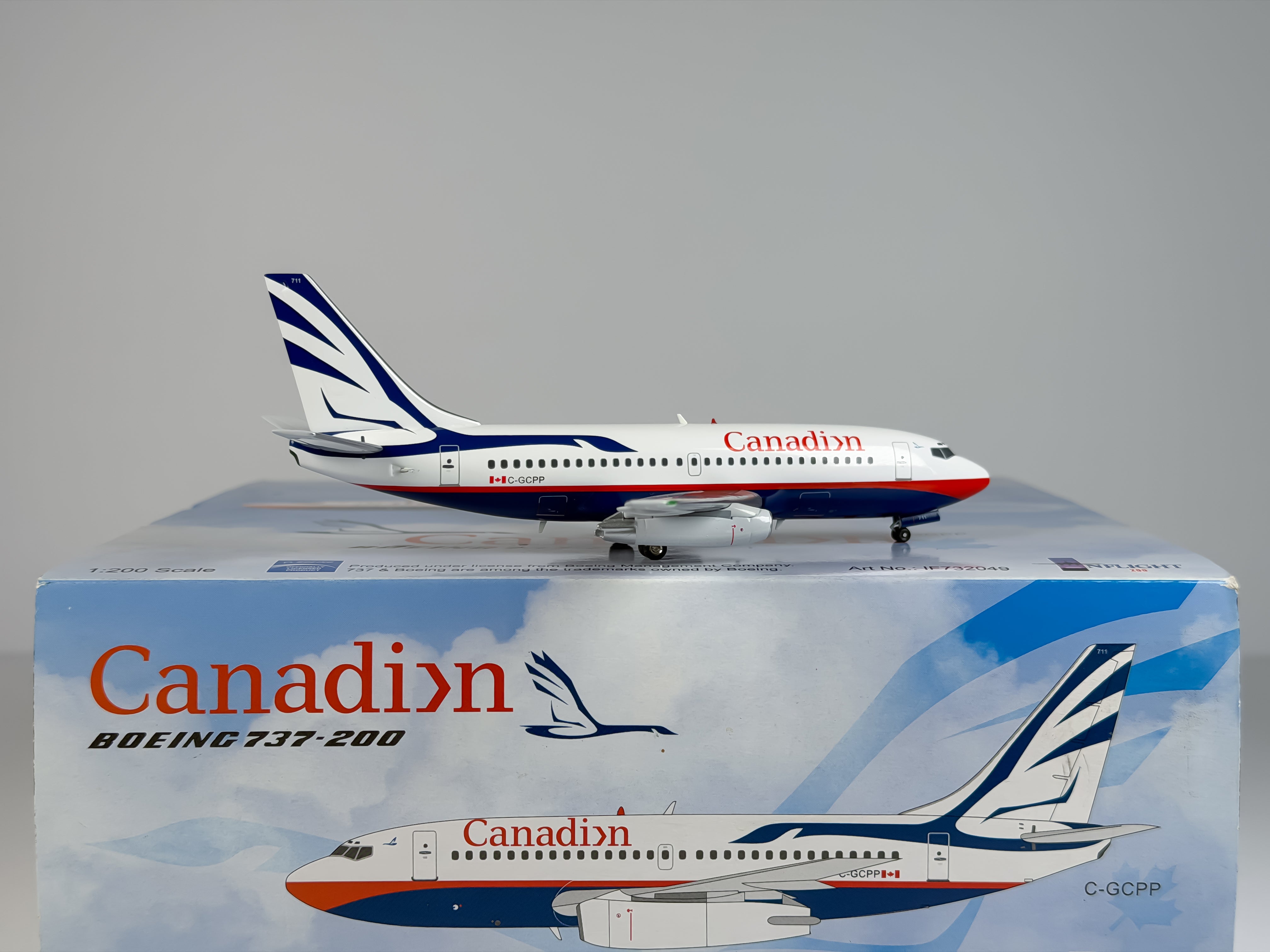 Canadian Airlines Boeing 737-200 1:200 Inflight200 C-GCPP (IF732049)