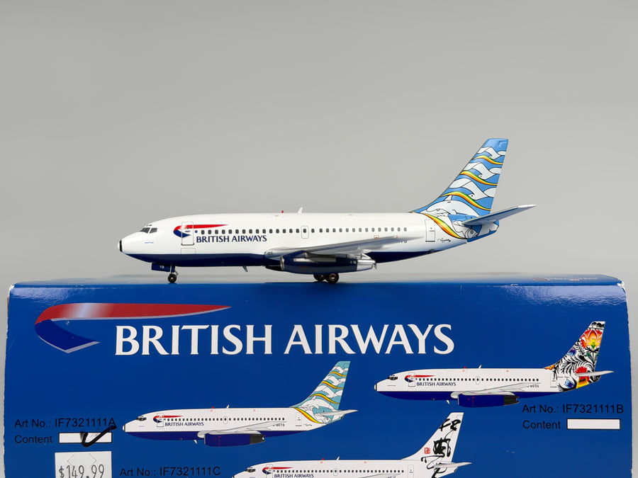 British Airways Boeing 737-200 1:200 Inflight200 G-BKYB (IF7321111A)