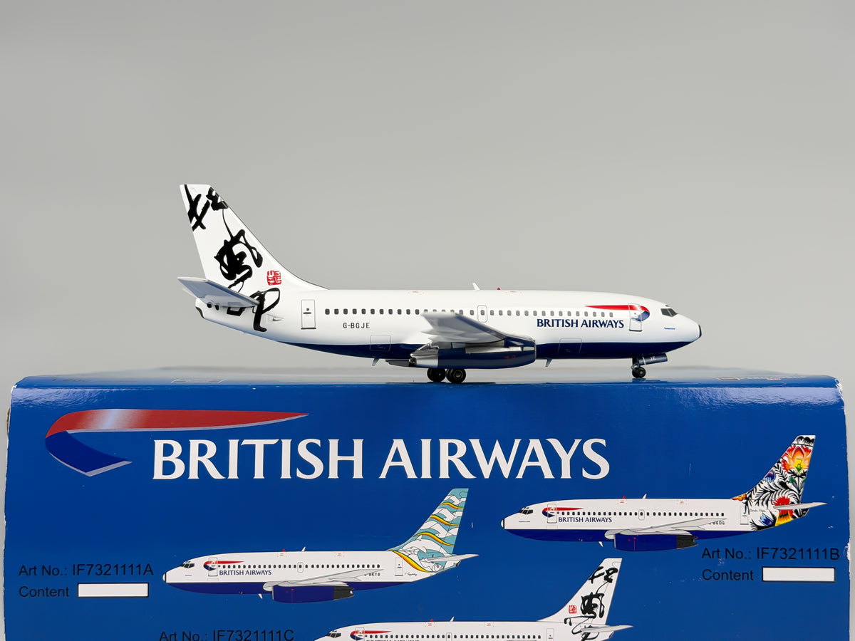 British Airways Boeing 737-200 1:200 Inflight200 G-BGJE (IF7321111C)