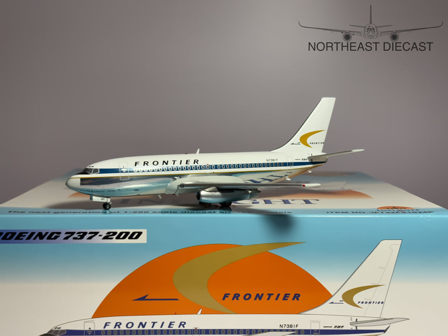 Frontier Airlines Boeing 737-200 1:200 Inflight200 N7381F (IF732F91024P)