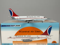 Carnival Air Lines Boeing 737-200 1:200 Inflight200 N202AU (IF732KW1124)